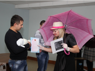 В Сасовском ЗАГСе церемонию регистрации детей провела Мэри Поппинс